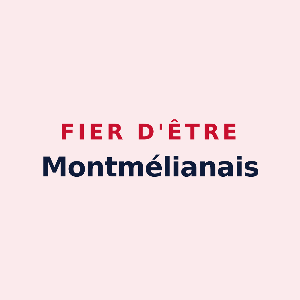 Magnet « Fier d'être Montmélianais » — design pour Montmélian