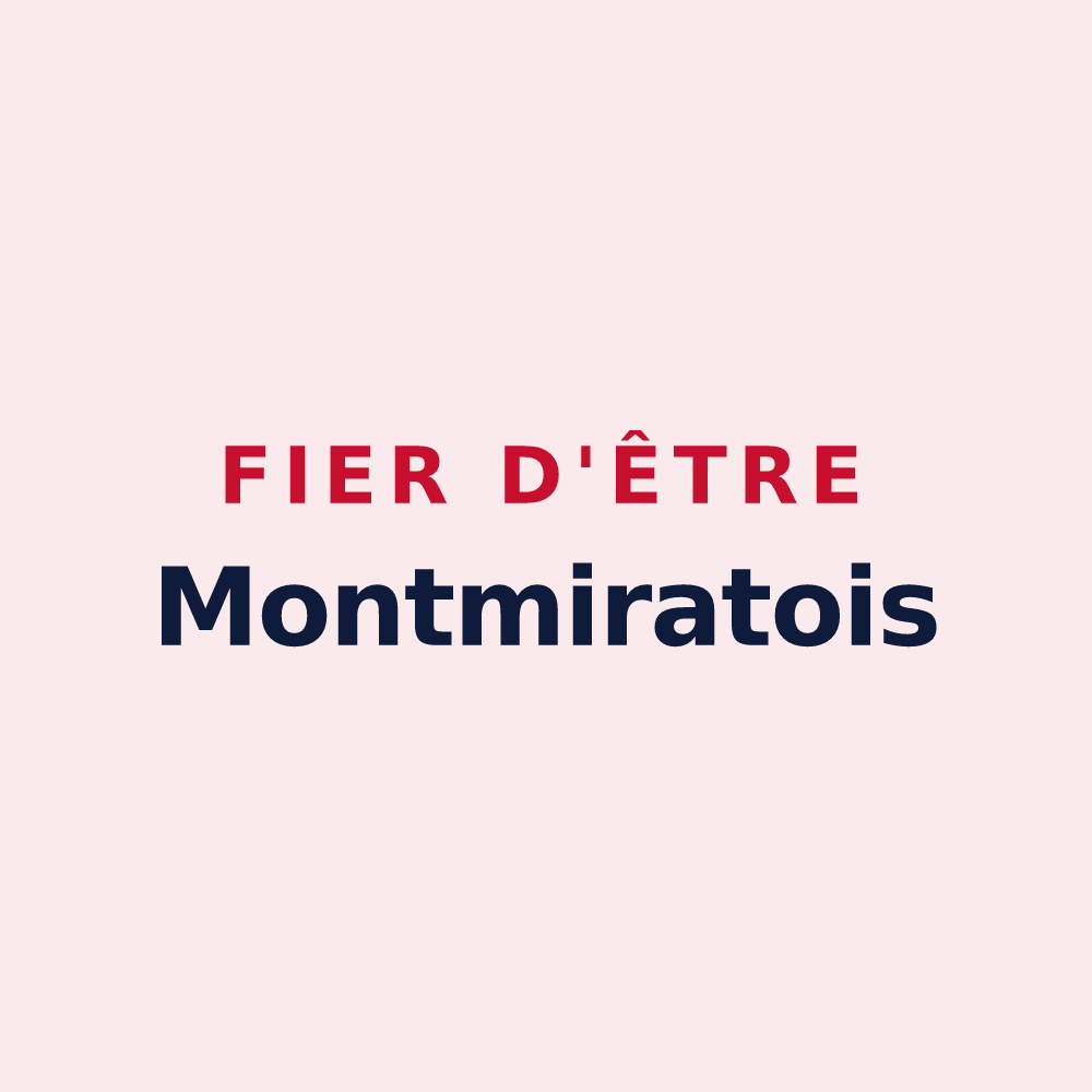 Magnet « Fier d'être Montmiratois » — design pour Montmirat
