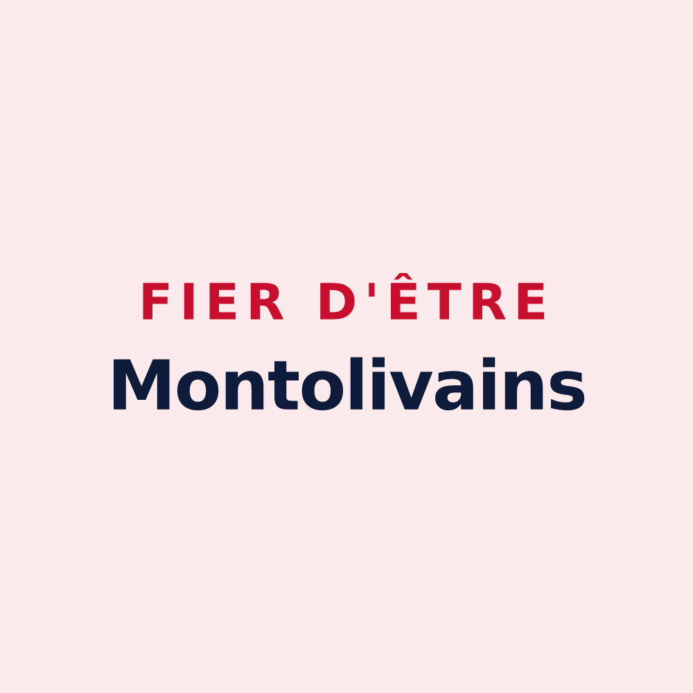 Magnet « Fier d'être Montolivains » — design pour Montolieu
