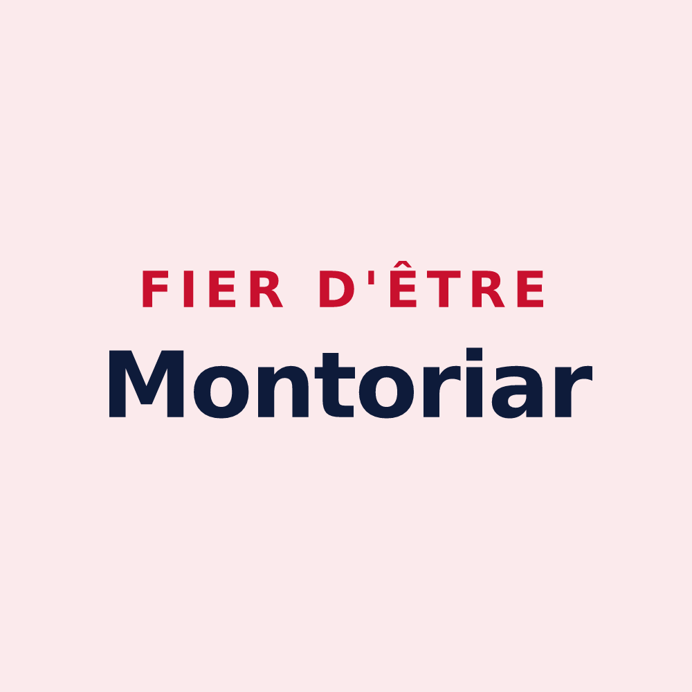Magnet « Fier d'être Montoriar » — design pour Montory