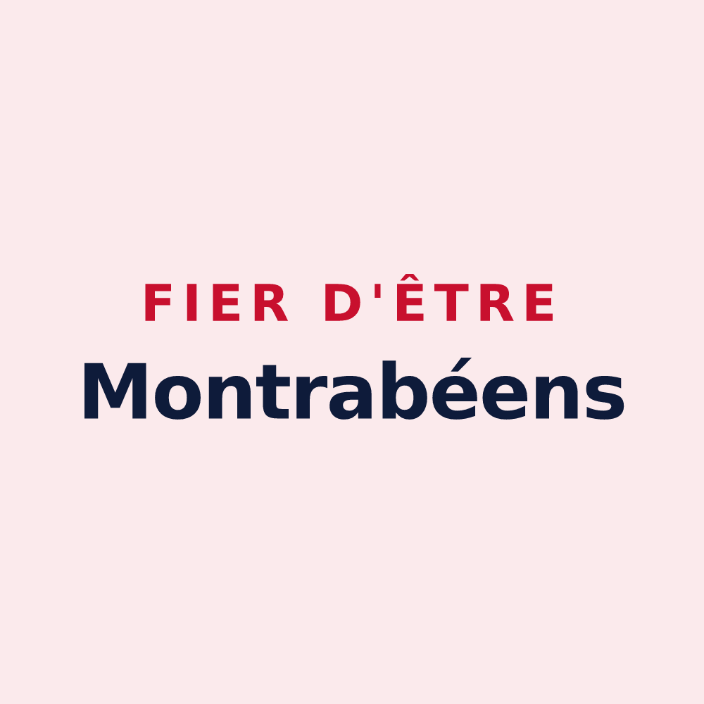 Magnet « Fier d'être Montrabéens » — design pour Montrabé