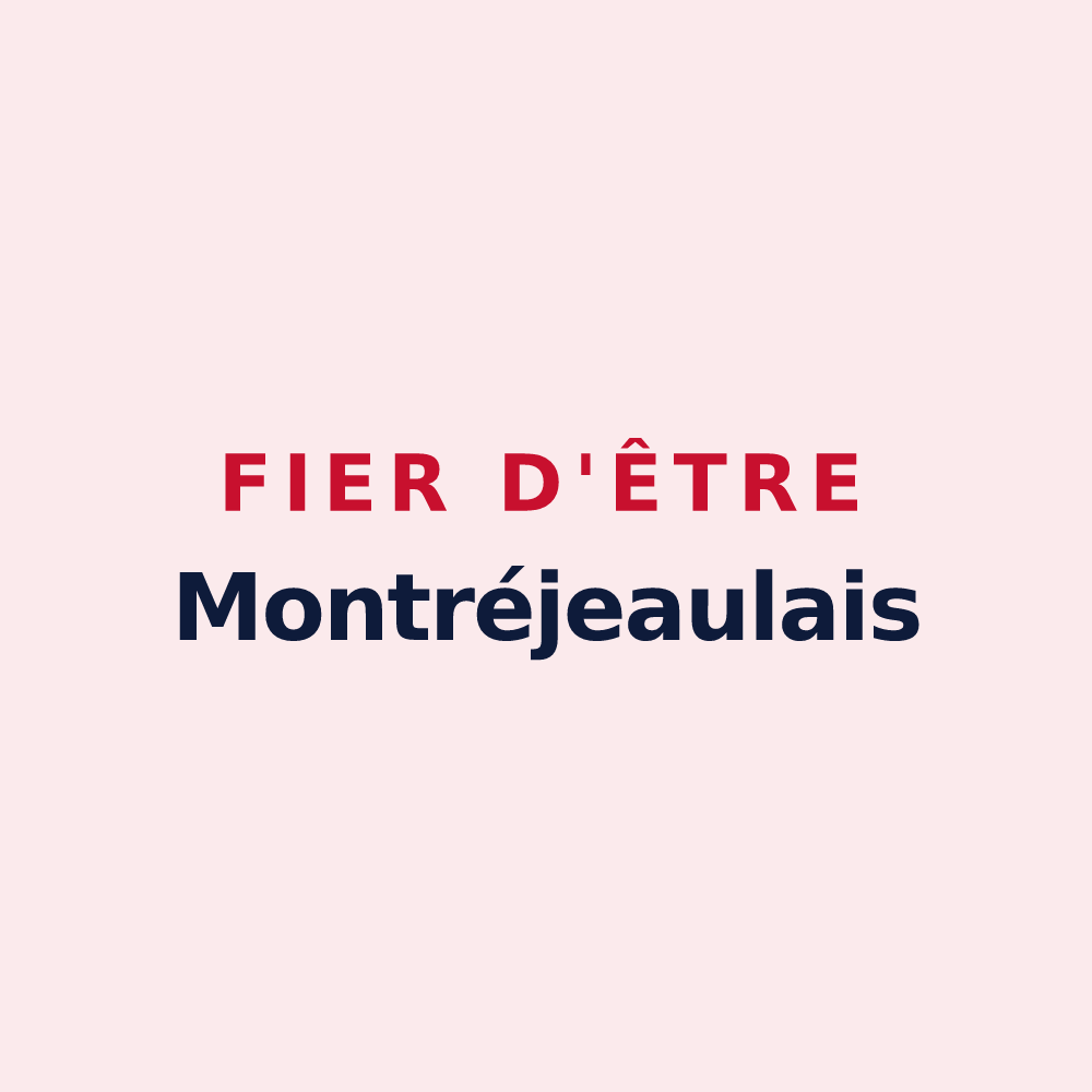 Magnet « Fier d'être Montréjeaulais » — design pour Montréjeau