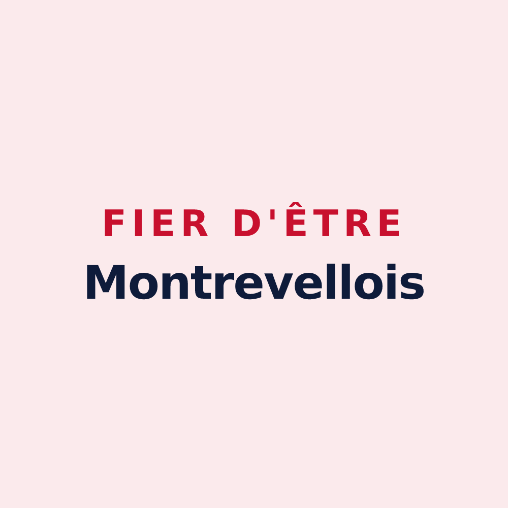 Magnet « Fier d'être Montrevellois » — design pour Montrevel-en-Bresse