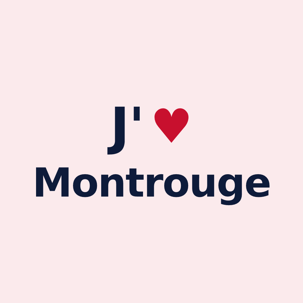 Magnet personnalisé Montrouge — design J'aime Montrouge