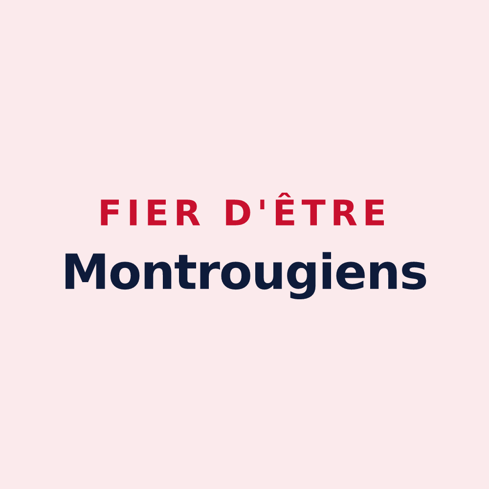 Magnet « Fier d'être Montrougiens » — design pour Montrouge