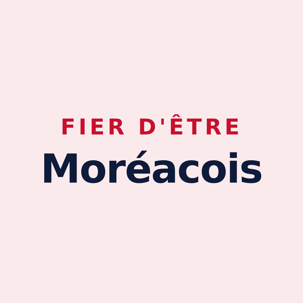 Magnet « Fier d'être Moréacois » — design pour Moréac