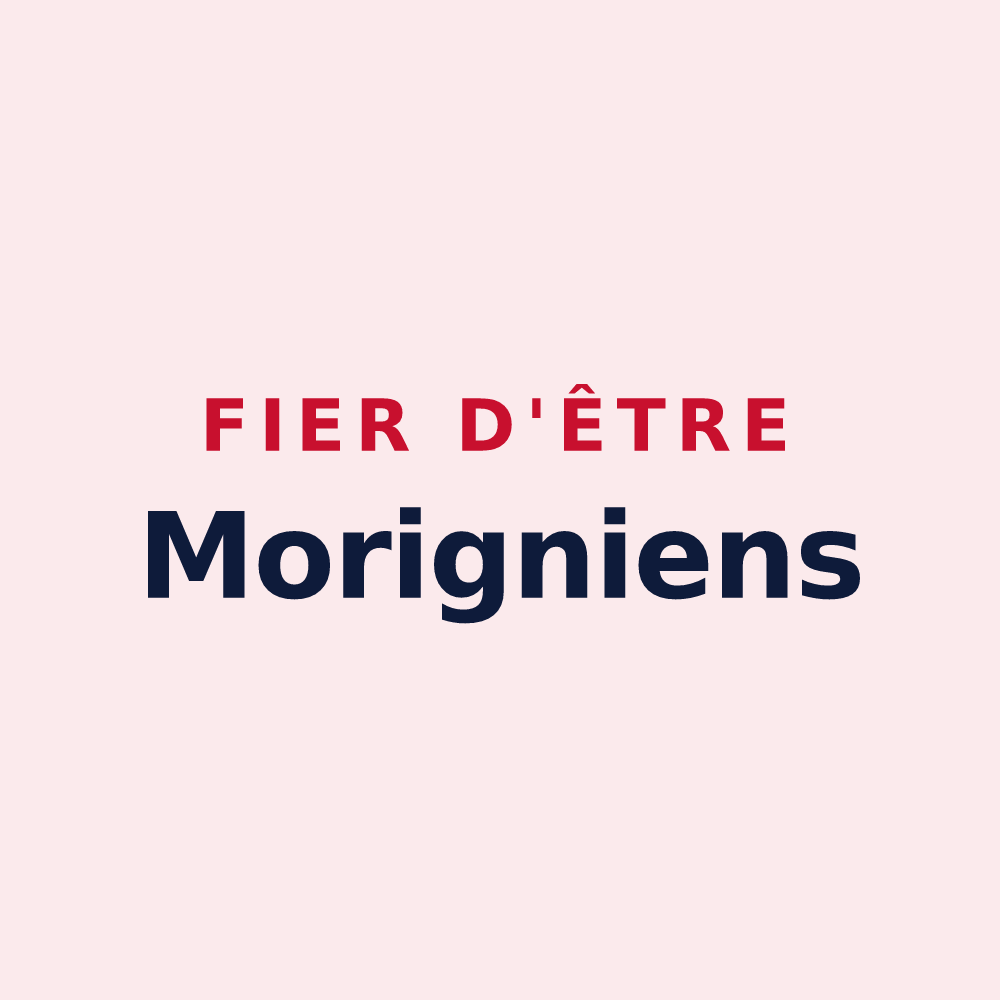 Magnet « Fier d'être Morigniens » — design pour Morgny-en-Thiérache