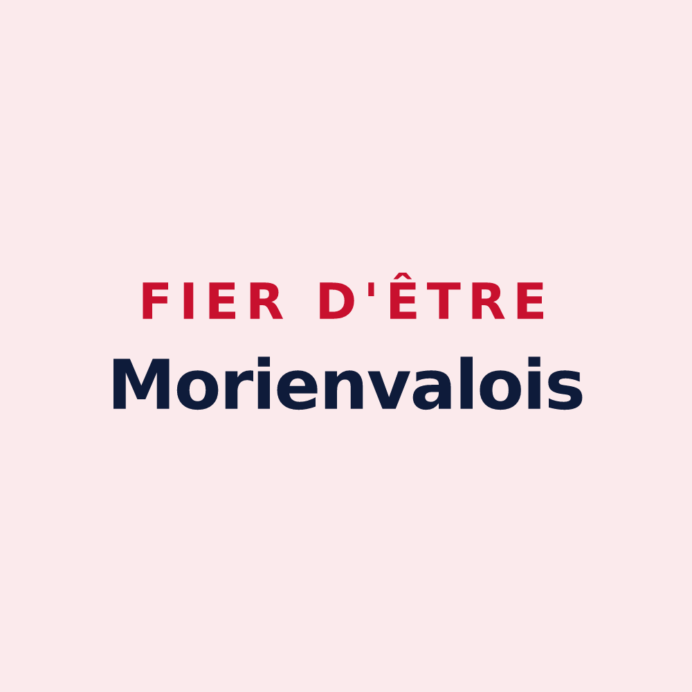 Magnet « Fier d'être Morienvalois » — design pour Morienval