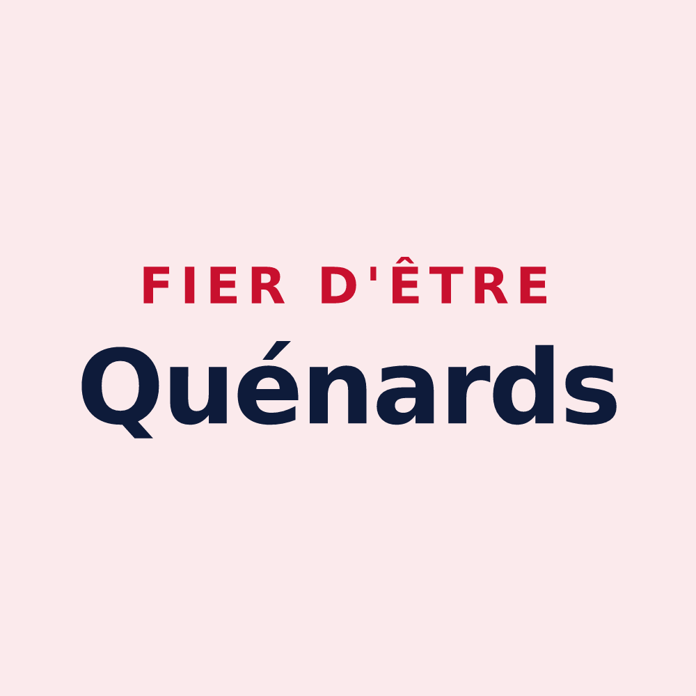 Magnet « Fier d'être Quénards » — design pour Morizécourt