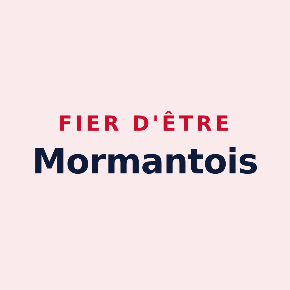 Magnet « Fier d'être Mormantois » — design pour Mormant-sur-Vernisson