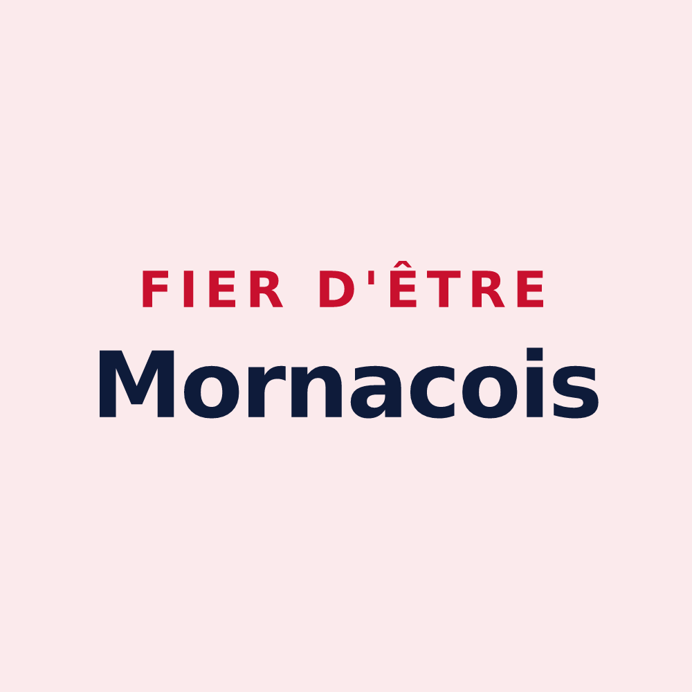 Magnet « Fier d'être Mornacois » — design pour Mornac
