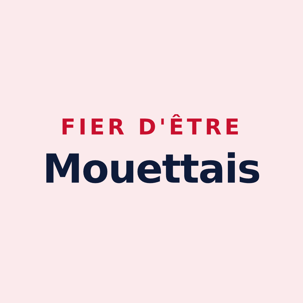Magnet « Fier d'être Mouettais » — design pour Mouettes