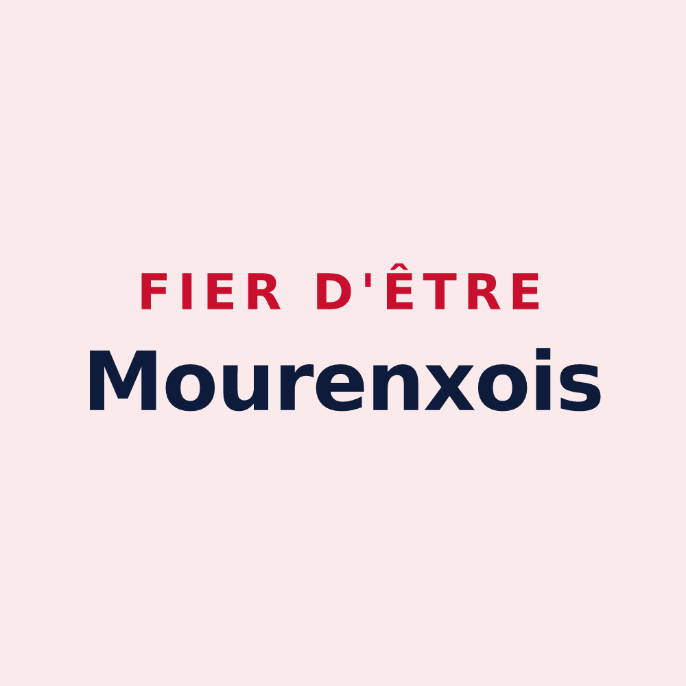 Magnet « Fier d'être Mourenxois » — design pour Mourenx