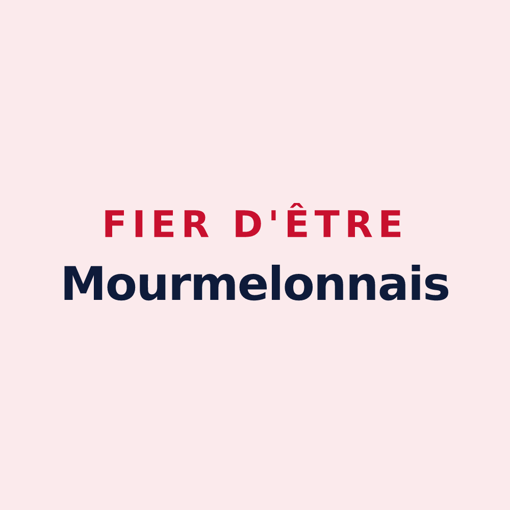 Magnet « Fier d'être Mourmelonnais » — design pour Mourmelon-le-Petit