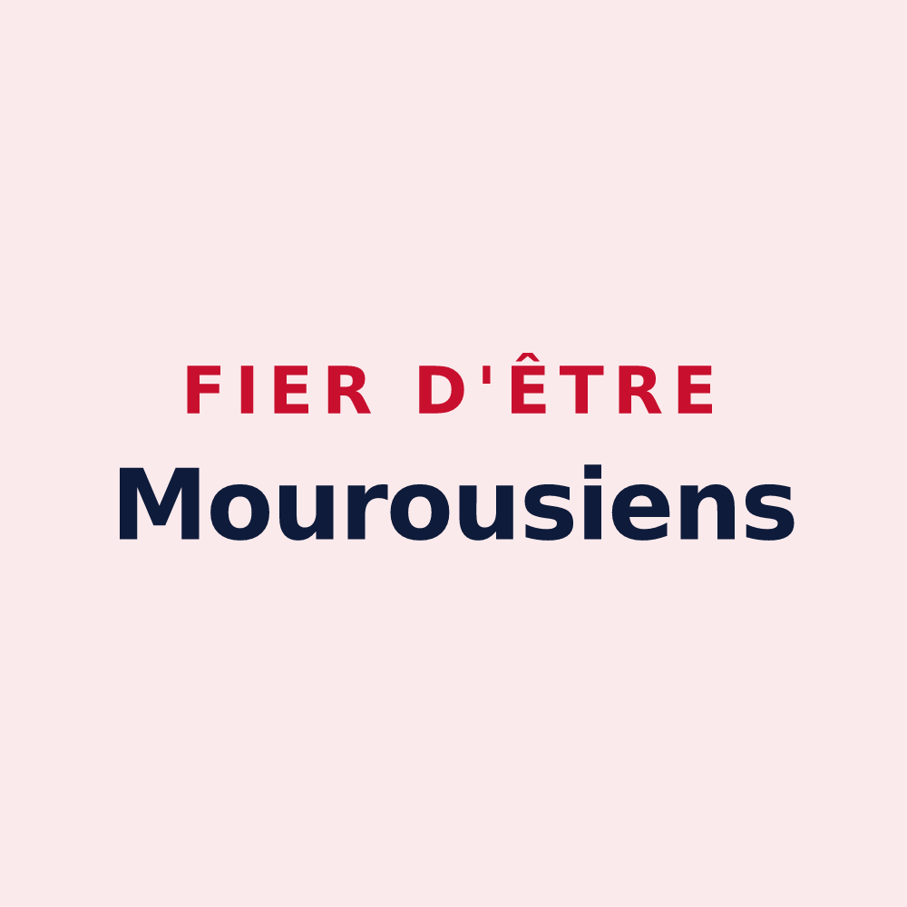 Magnet « Fier d'être Mourousiens » — design pour Mouroux