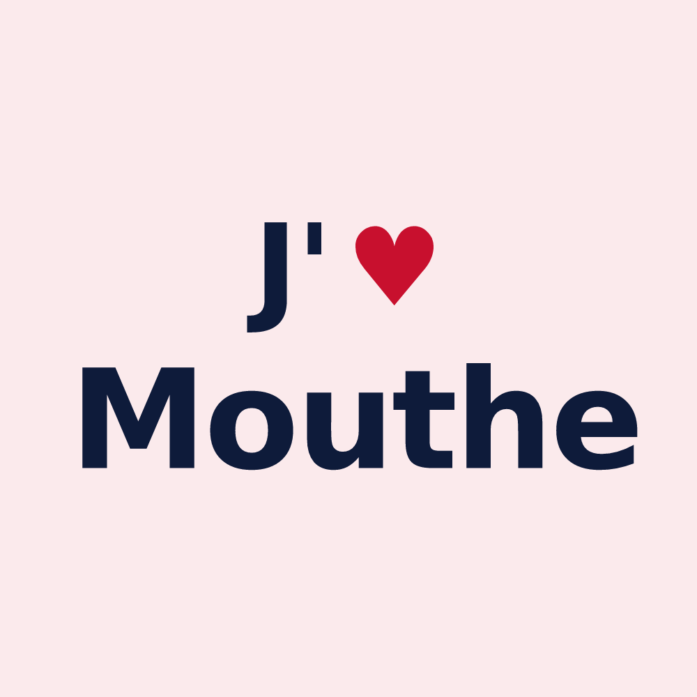 Magnet personnalisé Mouthe — design J'aime Mouthe