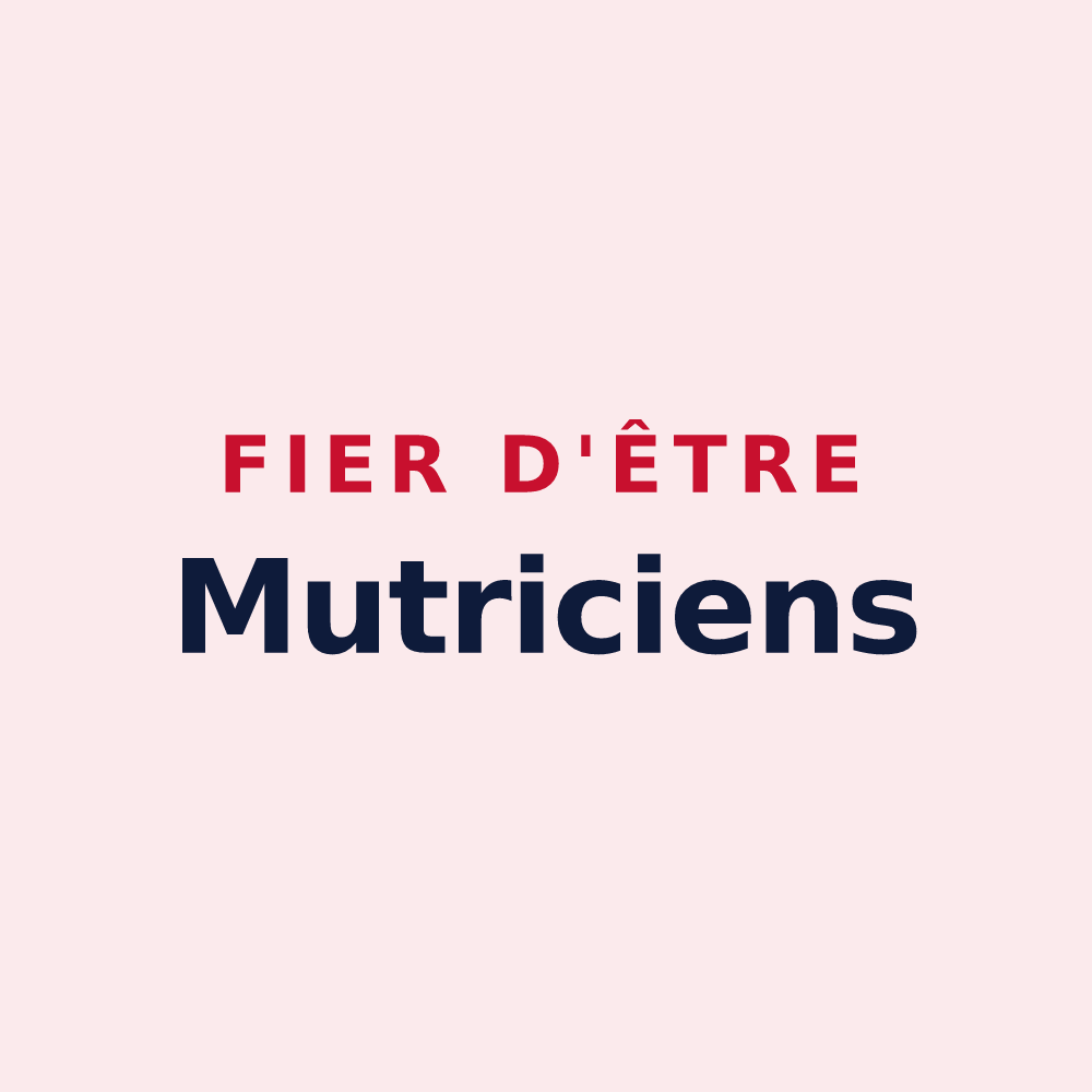 Magnet « Fier d'être Mutriciens » — design pour Moutrot