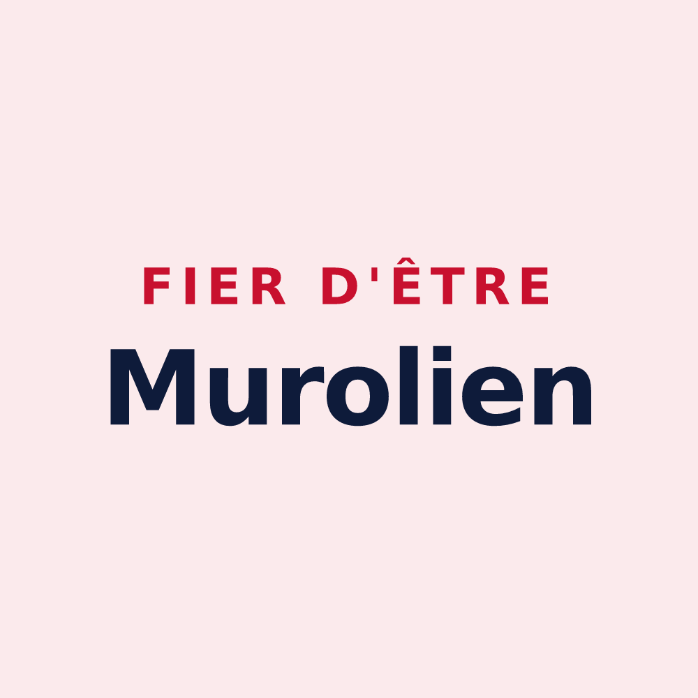 Magnet « Fier d'être Murolien » — design pour Murols