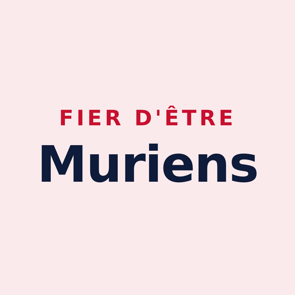 Magnet « Fier d'être Muriens » — design pour Murs