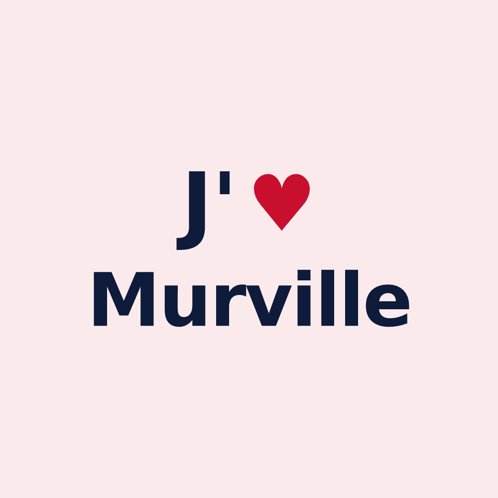 Magnet personnalisé Murville — design J'aime Murville