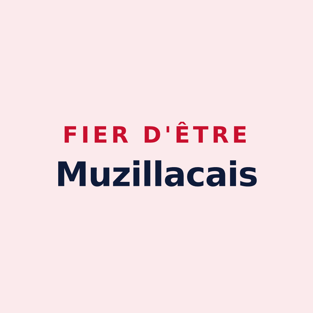 Magnet « Fier d'être Muzillacais » — design pour Muzillac