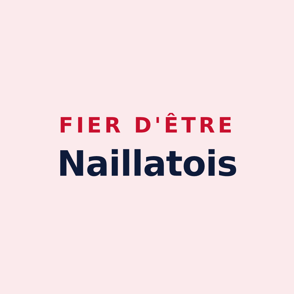 Magnet « Fier d'être Naillatois » — design pour Naillat