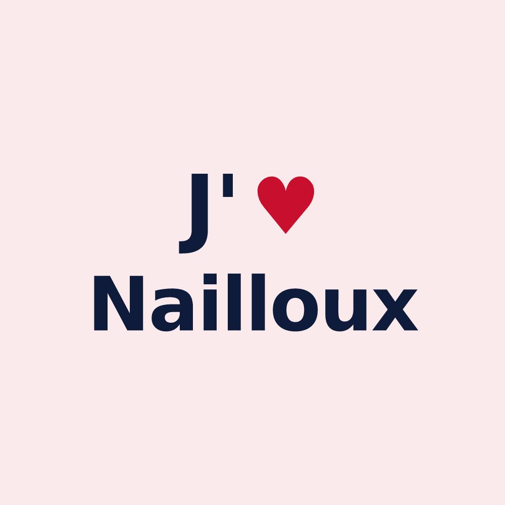 Magnet personnalisé Nailloux — design J'aime Nailloux