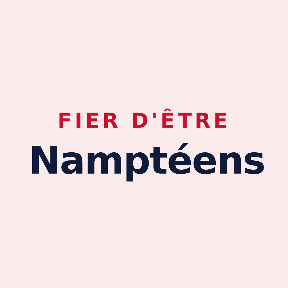 Magnet « Fier d'être Namptéens » — design pour Nampty