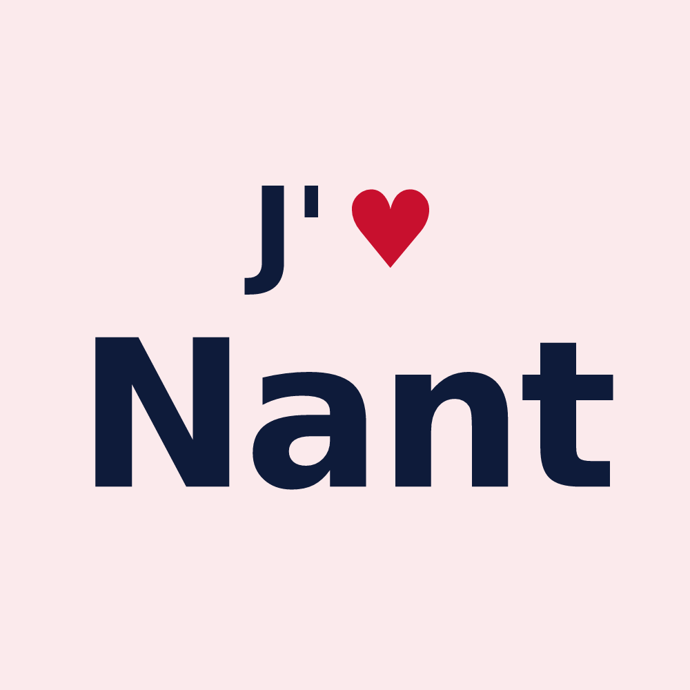 Magnet personnalisé Nant — design J'aime Nant