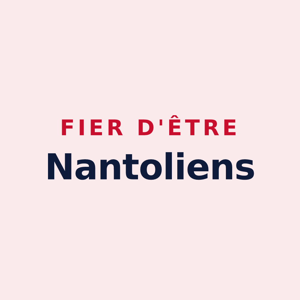 Magnet « Fier d'être Nantoliens » — design pour Nanteuil-la-Fosse