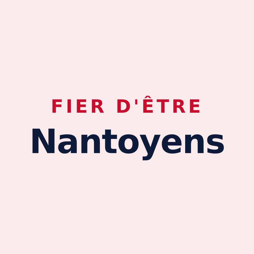 Magnet « Fier d'être Nantoyens » — design pour Nantois