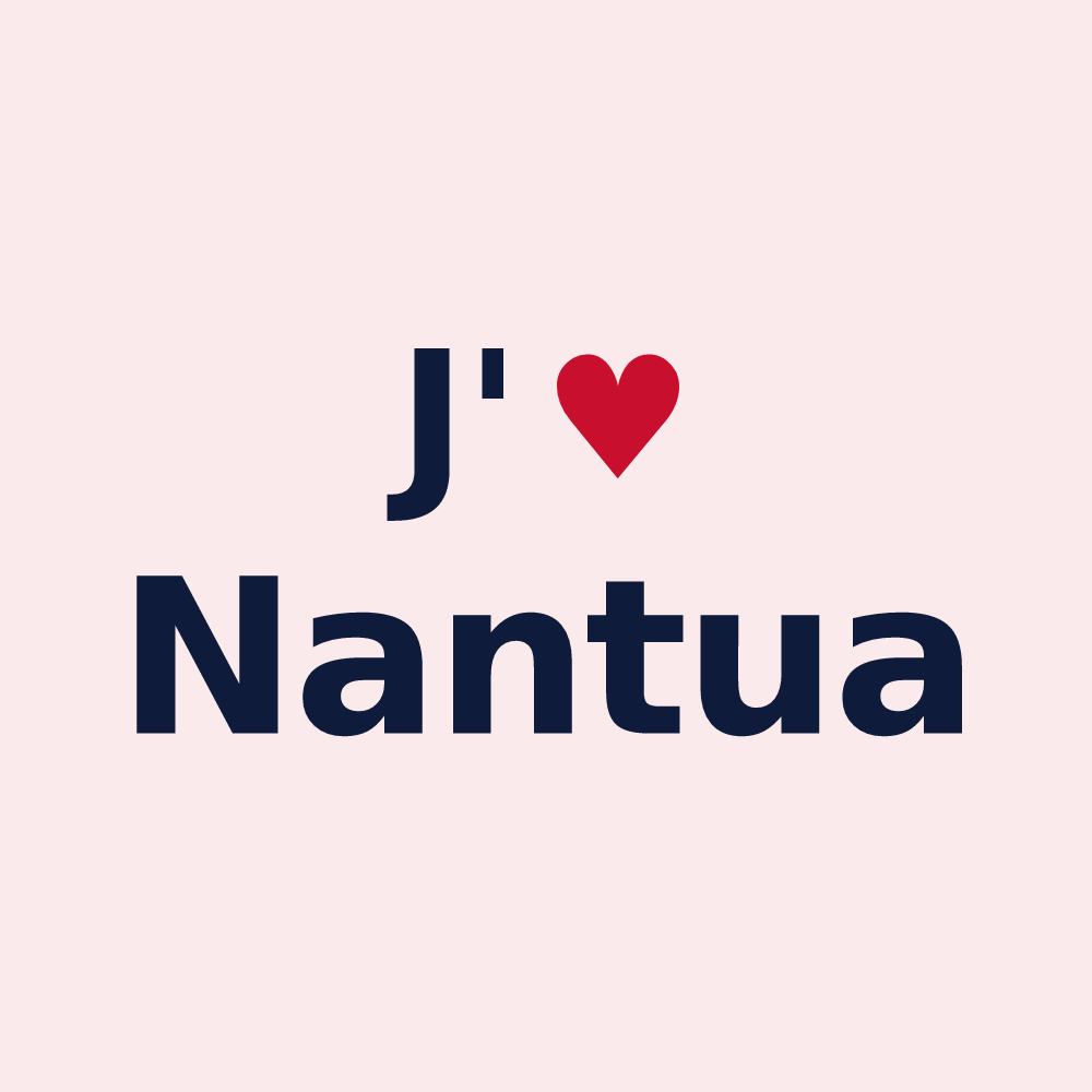 Magnet personnalisé Nantua — design J'aime Nantua