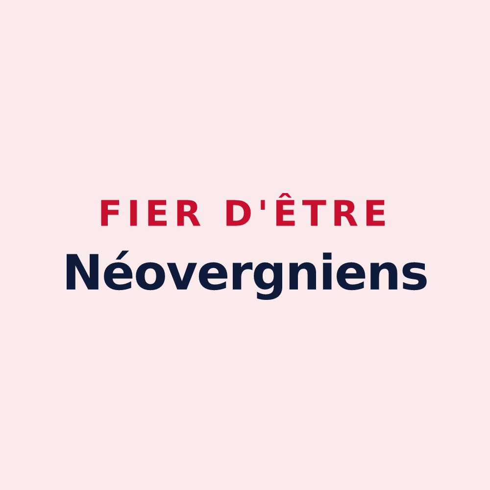 Magnet « Fier d'être Néovergniens » — design pour Neaufles-Auvergny