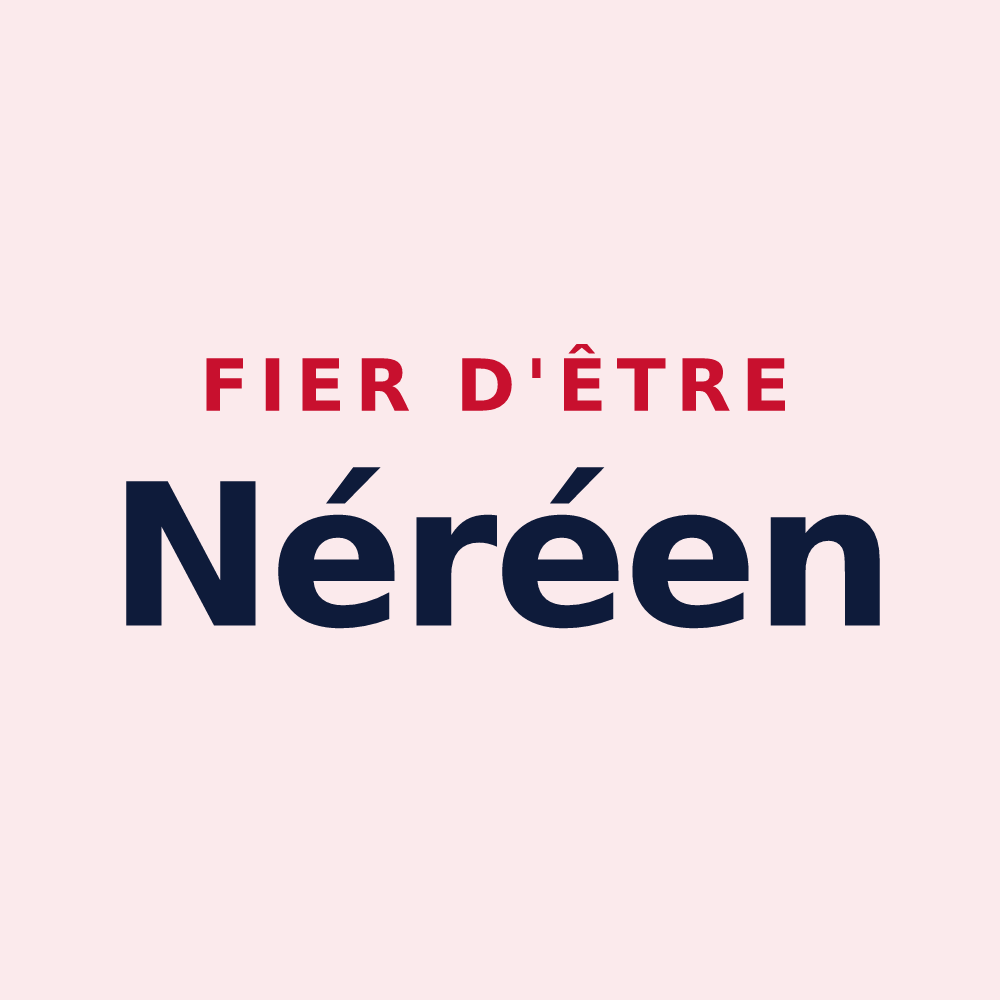 Magnet « Fier d'être Néréen » — design pour Néré