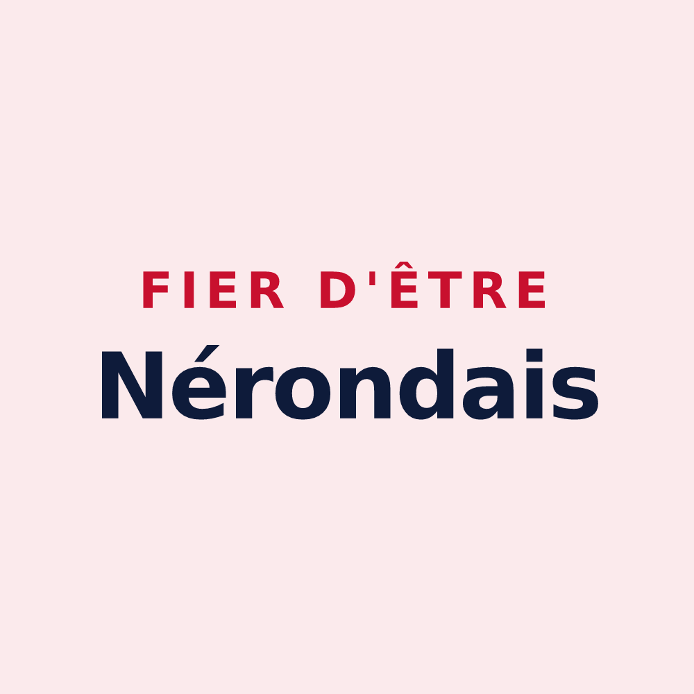 Magnet « Fier d'être Nérondais » — design pour Nérondes