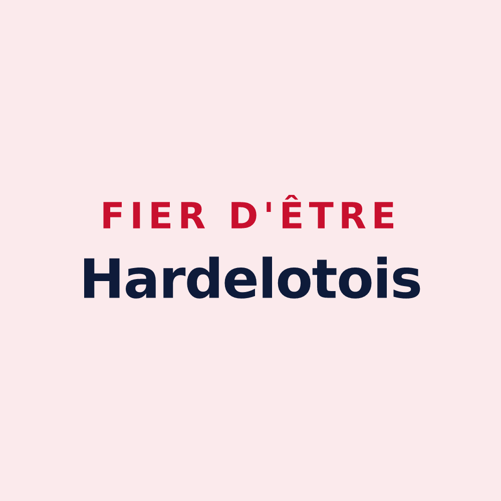 Magnet « Fier d'être Hardelotois » — design pour Neufchâtel-Hardelot