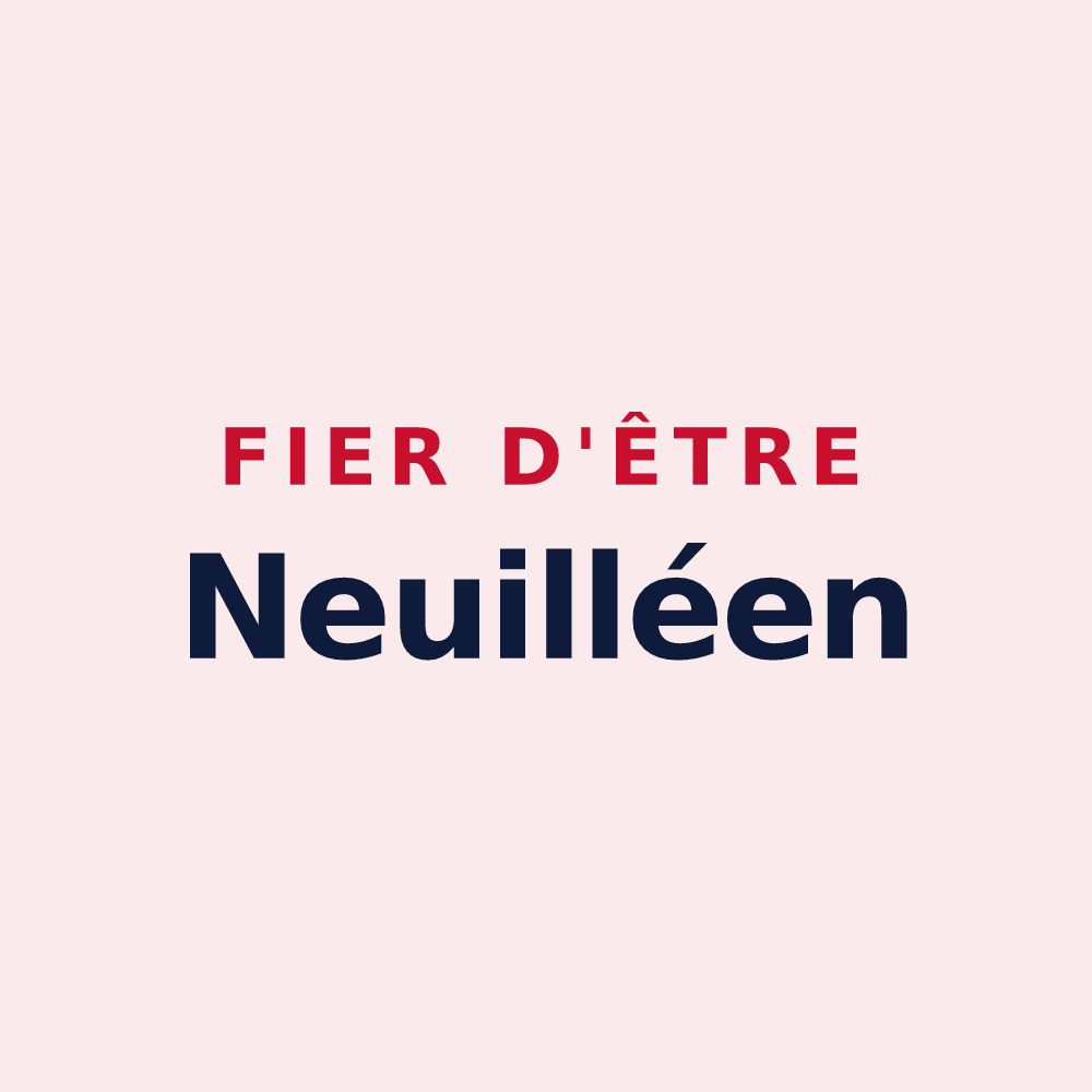Magnet « Fier d'être Neuilléen » — design pour Neuillé