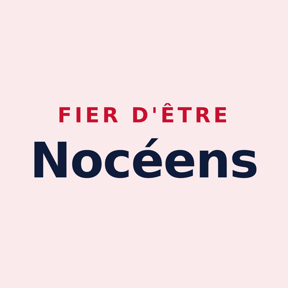 Magnet « Fier d'être Nocéens » — design pour Neuilly-Plaisance