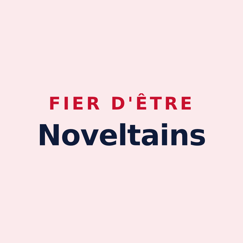 Magnet « Fier d'être Noveltains » — design pour Nevoy