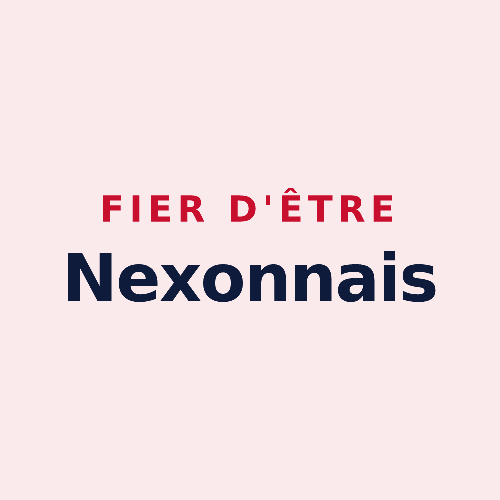 Magnet « Fier d'être Nexonnais » — design pour Nexon