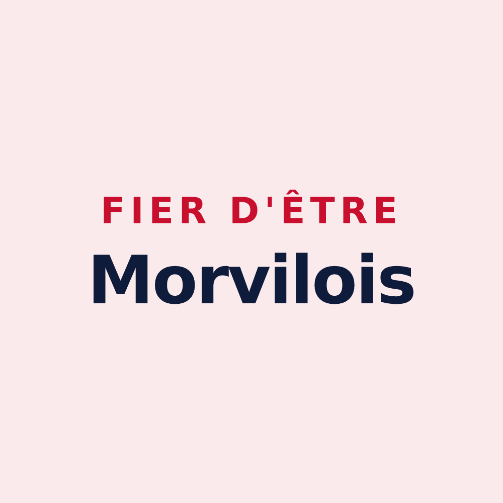 Magnet « Fier d'être Morvilois » — design pour Niedermorschwihr