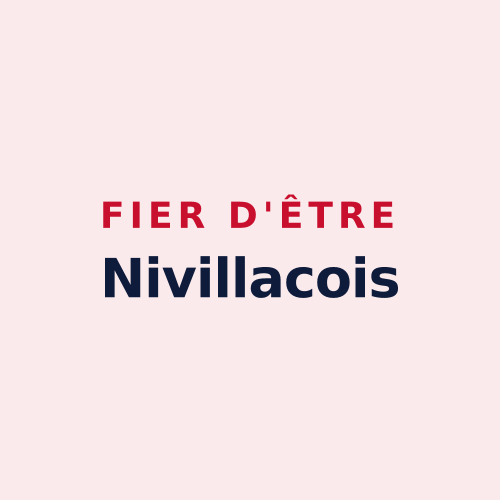 Magnet « Fier d'être Nivillacois » — design pour Nivillac