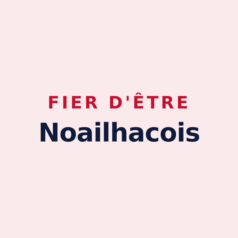 Magnet « Fier d'être Noailhacois » — design pour Noailhac