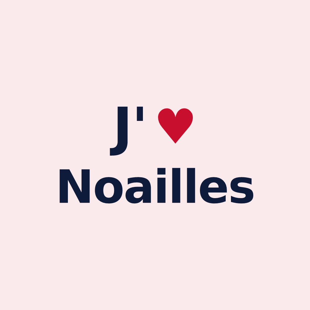 Magnet personnalisé Noailles — design J'aime Noailles
