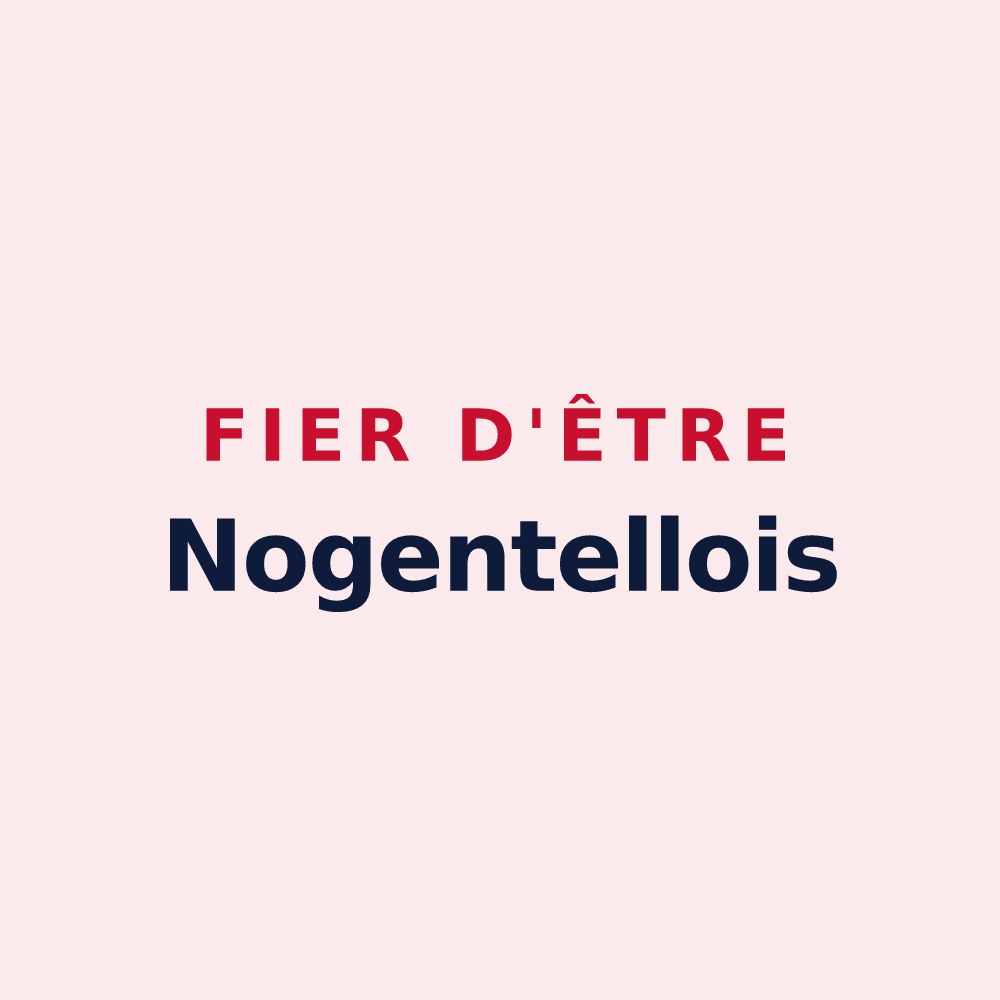 Magnet « Fier d'être Nogentellois » — design pour Nogentel