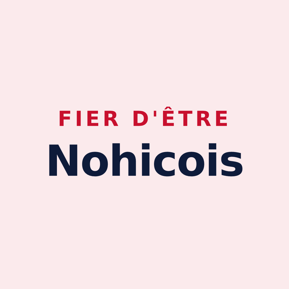 Magnet « Fier d'être Nohicois » — design pour Nohic