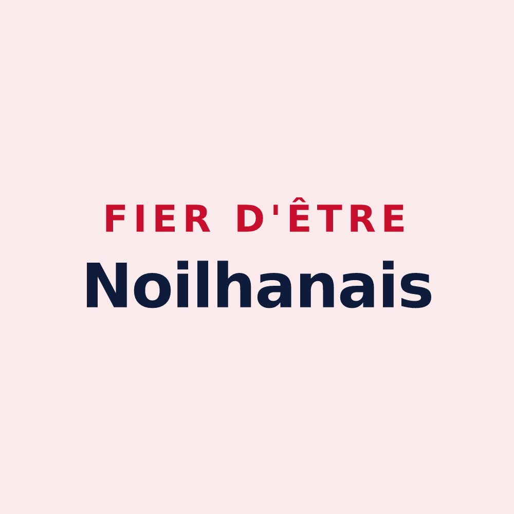 Magnet « Fier d'être Noilhanais » — design pour Noilhan