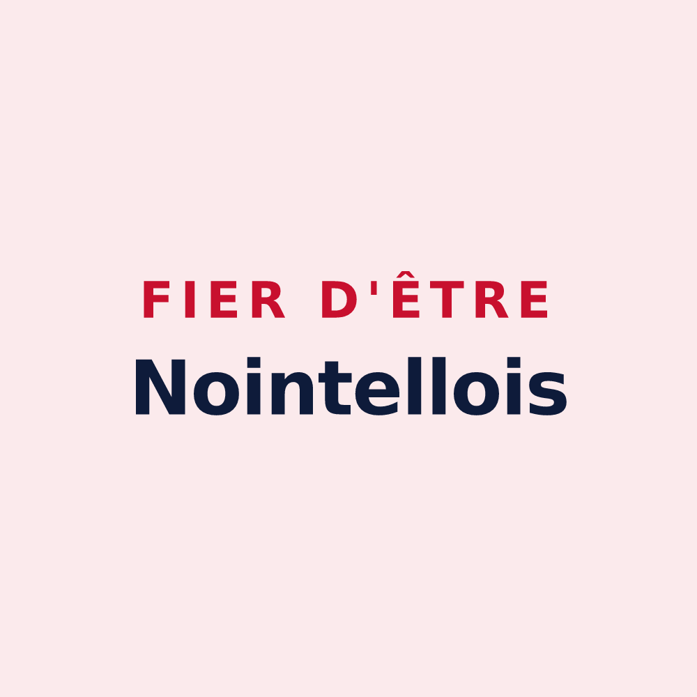 Magnet « Fier d'être Nointellois » — design pour Nointel