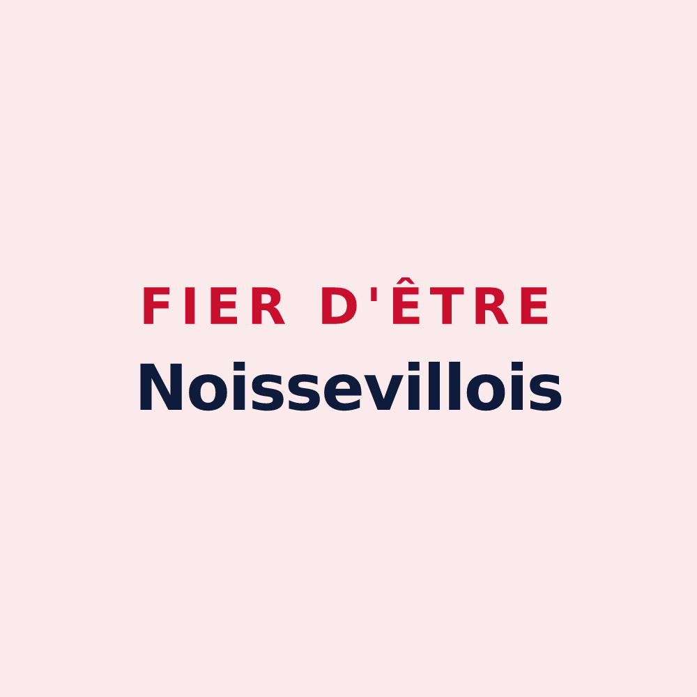 Magnet « Fier d'être Noissevillois » — design pour Noisseville