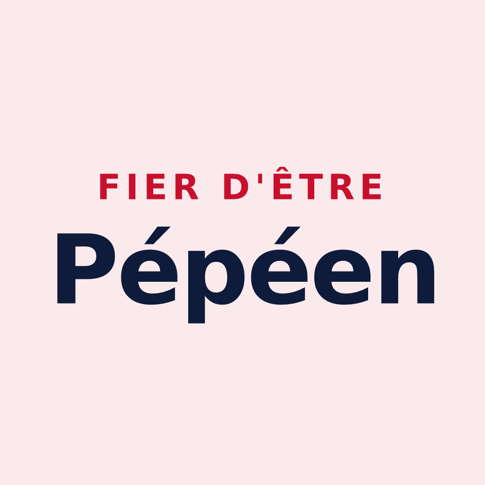Magnet « Fier d'être Pépéen » — design pour Notre-Dame-du-Pé